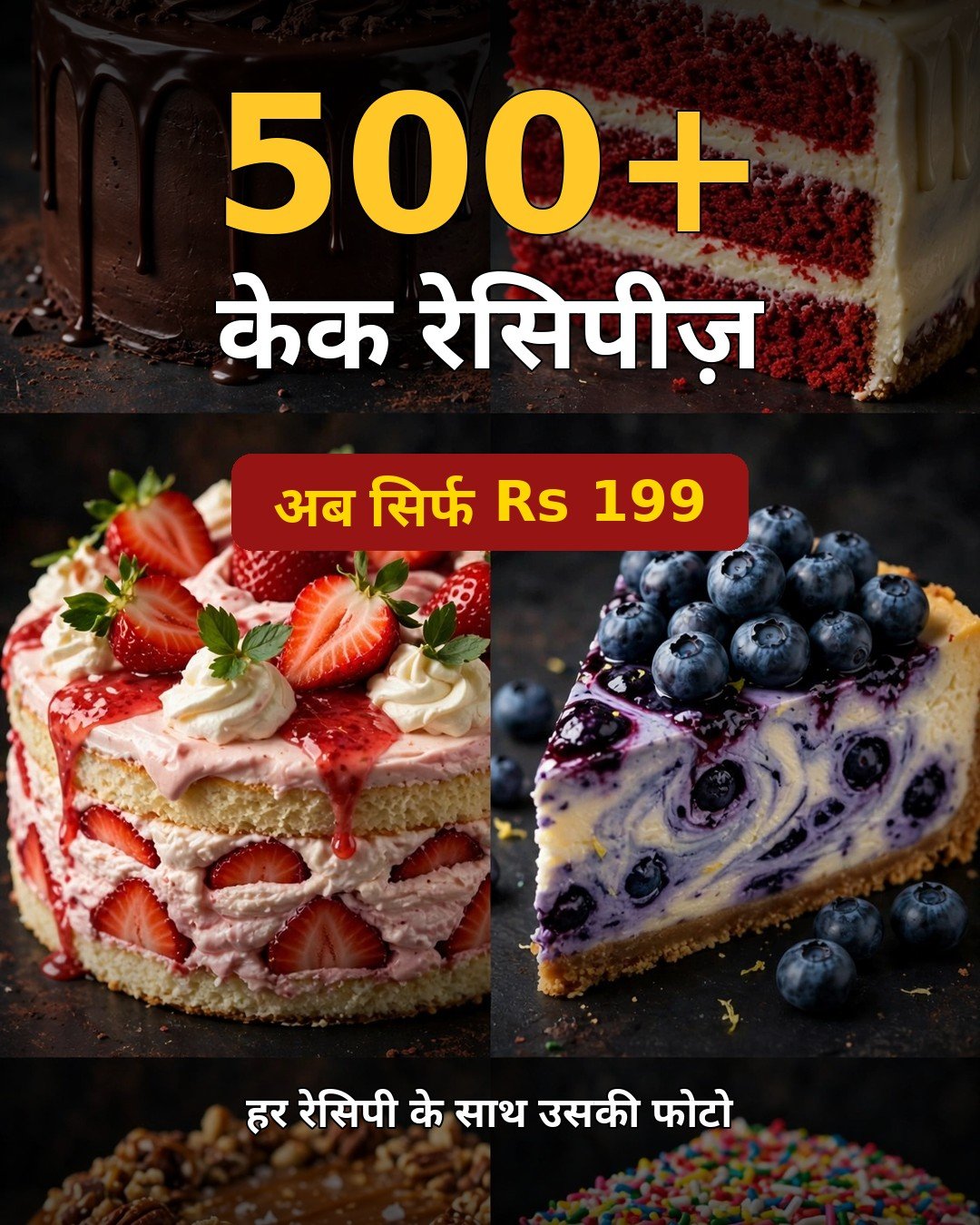 Cake Recipes: 500 Signature Cakes